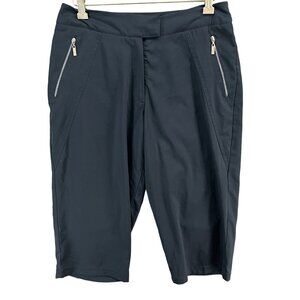 Tail Bermuda Golf Shorts Womens 4 Dark Blue Pockets Stretch Mid Rise Athletic